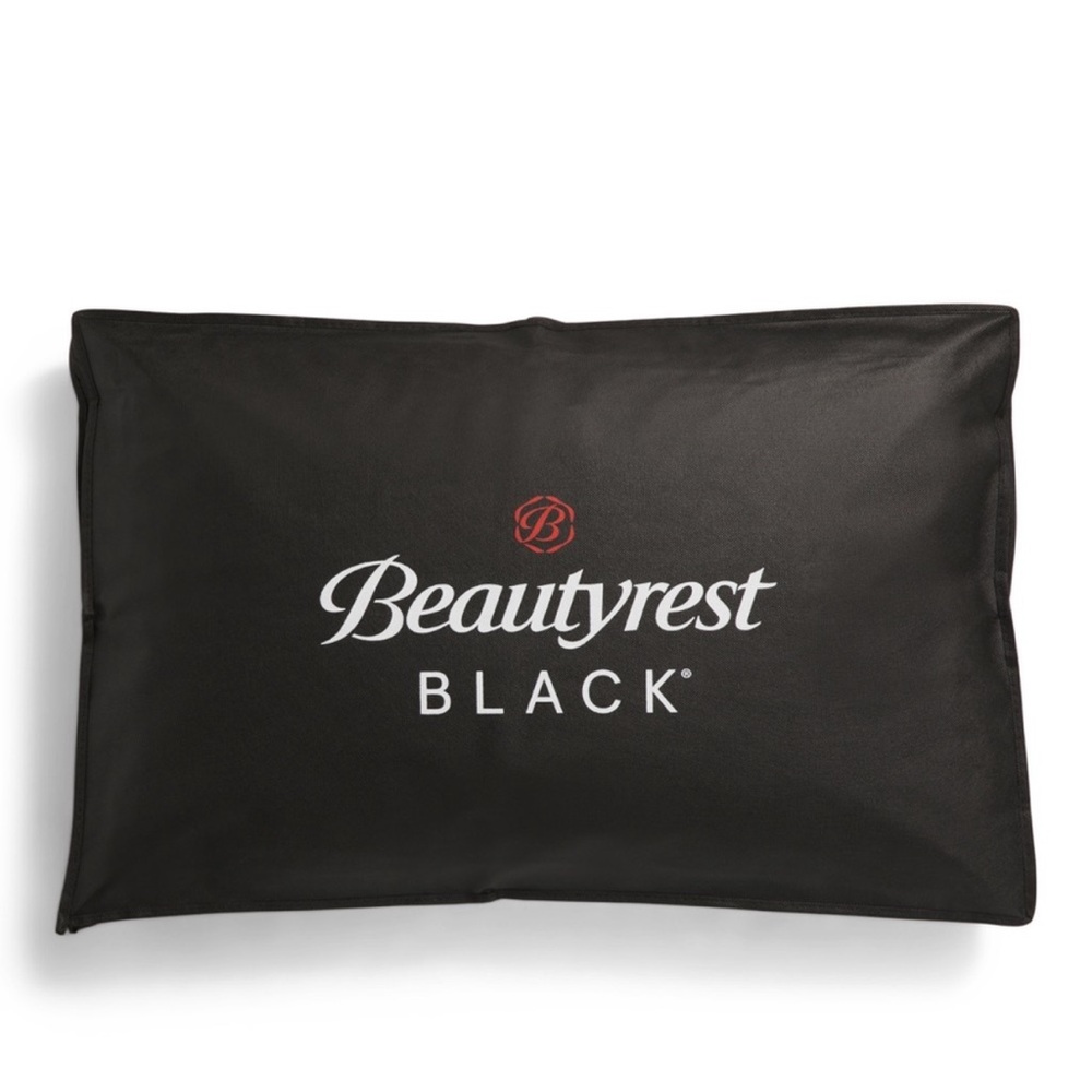 🎉LAST PIECE🎉2PC BEAUTYREST BLACK Luxurious‎ Down And Feather Blend Pillow - Picture 3 of 12